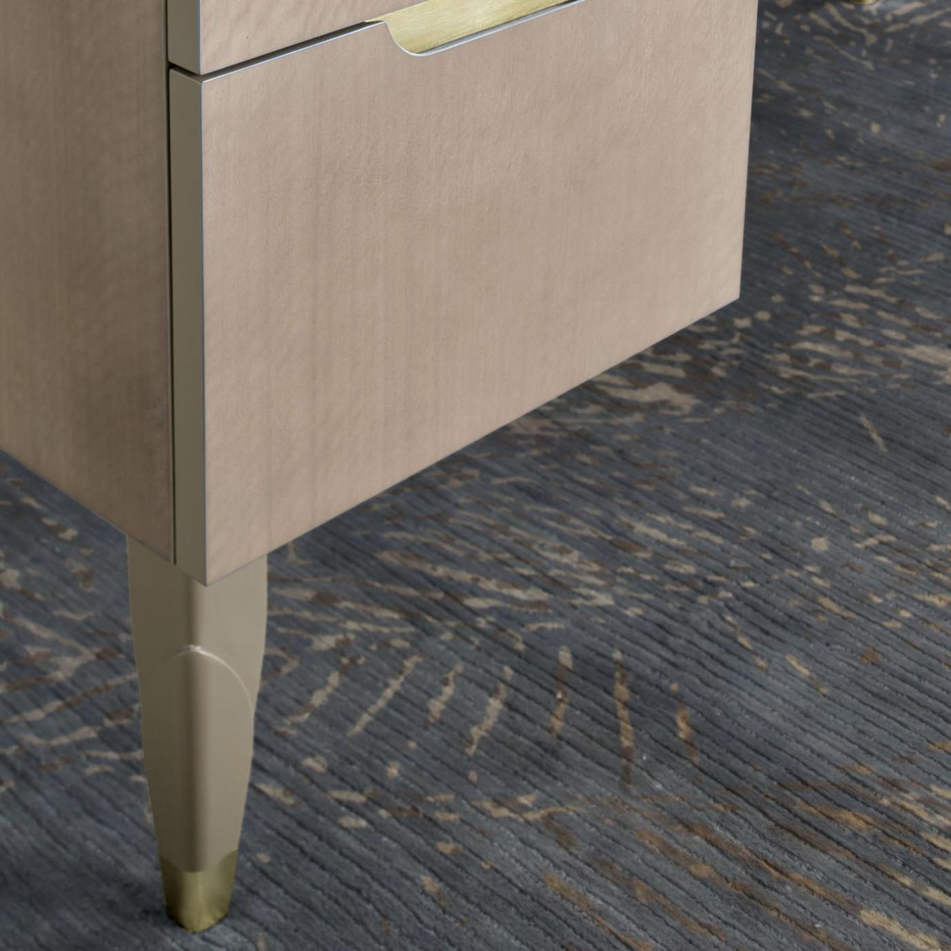 Writing Desk with Champagne Handles