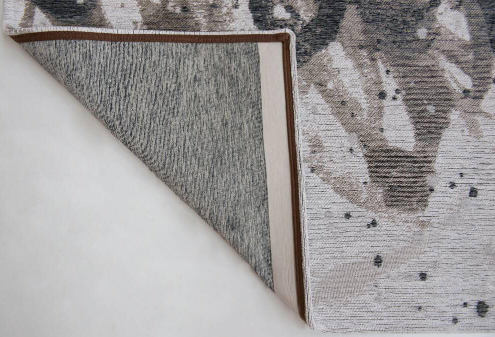 Jacquard Grey Waves Premium Rug | Size: 1' 12