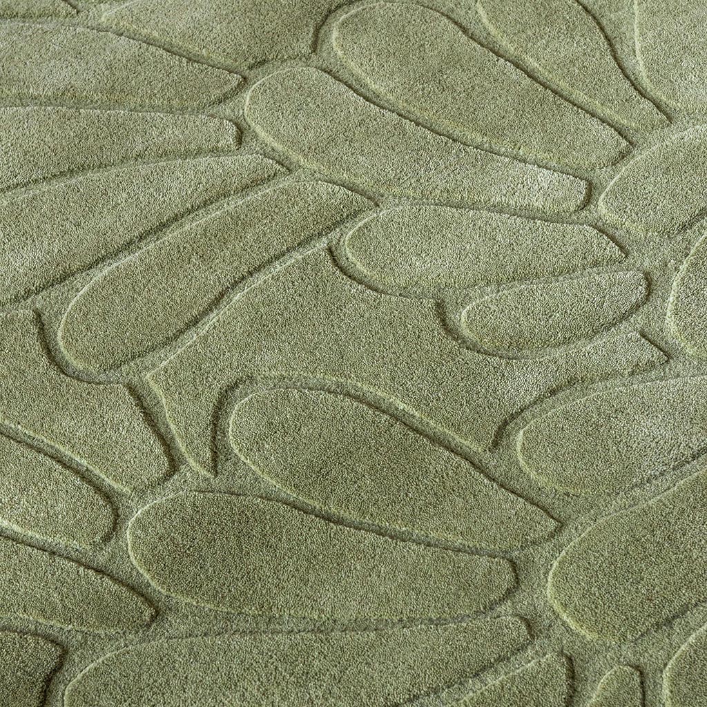 Hedgerow Green Petals Rug
