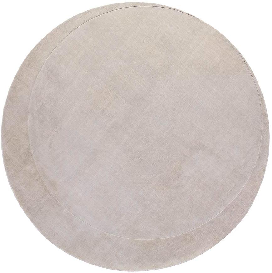Luna Sand Round Hand-Woven Rug