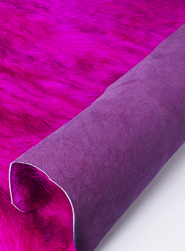 Fucsia Luxury Cowhide