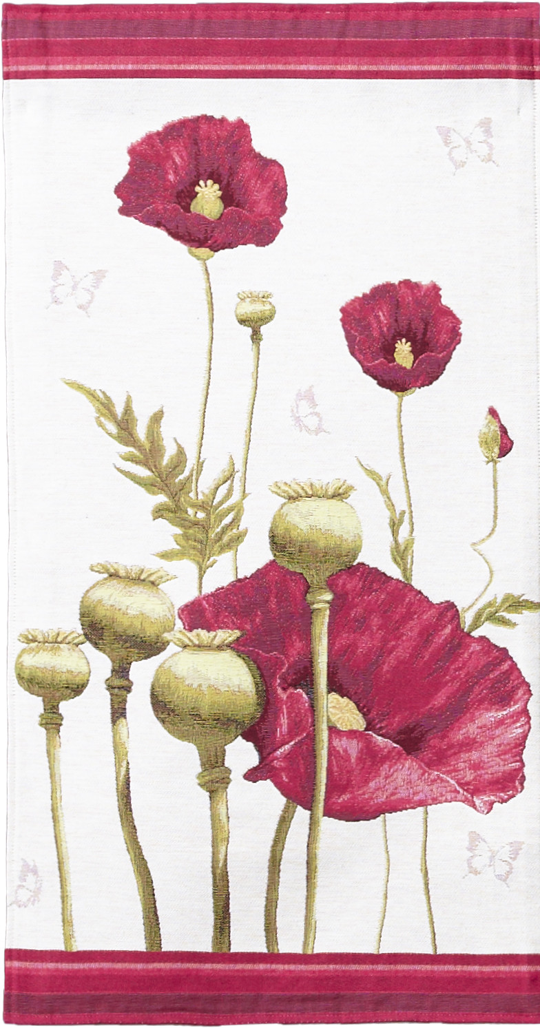 Poppies Floral Tapestry