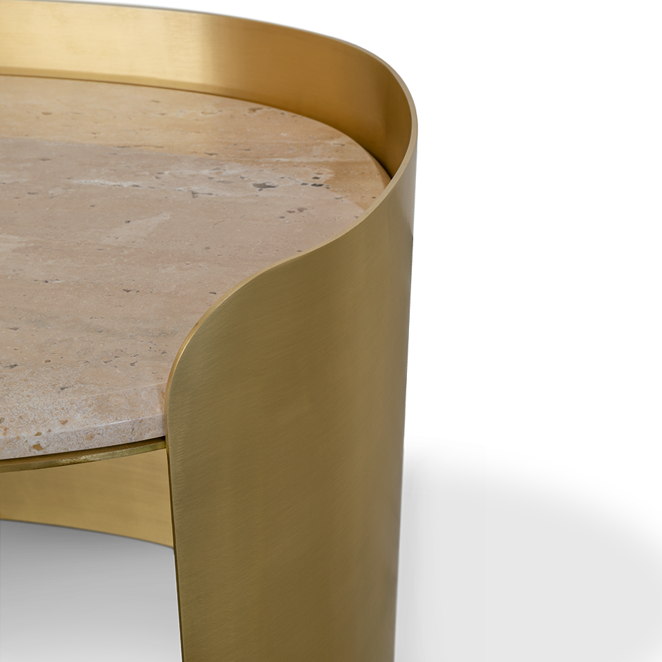 Franklin Scott Oval Side Table