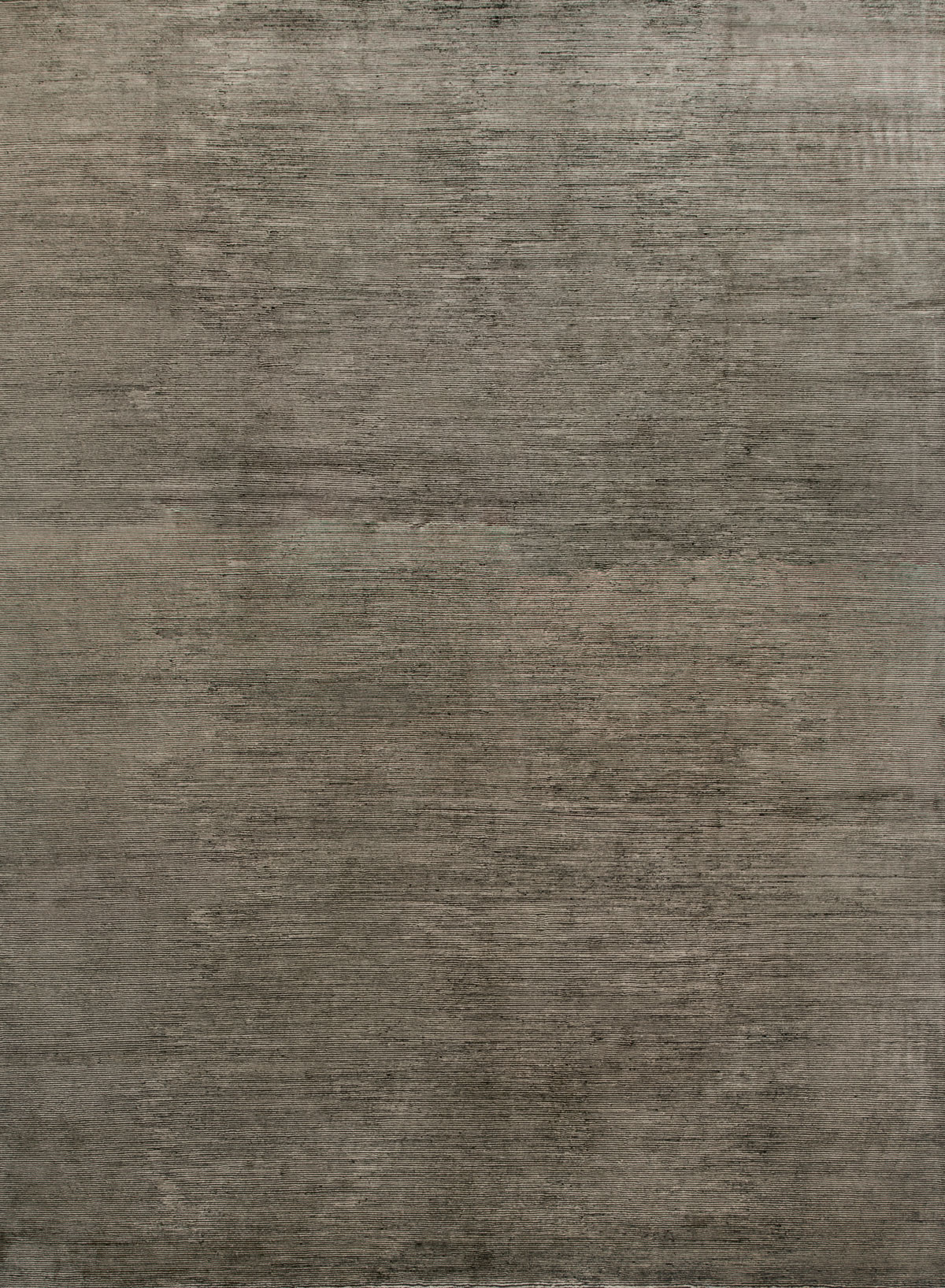 Rebel Ivory Black Handknotted Rug