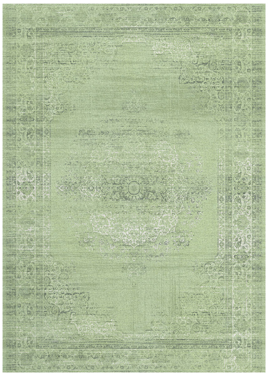 Khayyam Medallion Flatwoven Rug ☞ Size: 9' 8" x 13' 1" (295 x 400 cm)