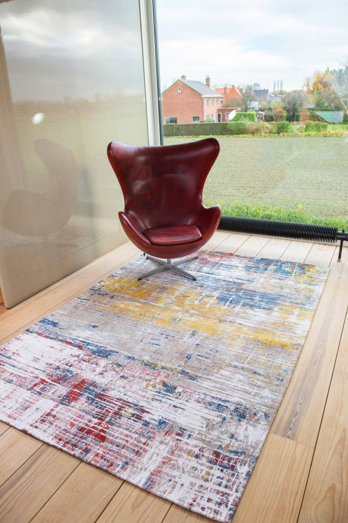 Abstract Multi Jacquard Rug