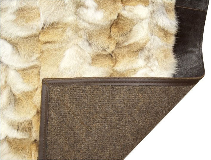 Wolf Real Fur Rug | Size: 5' 11