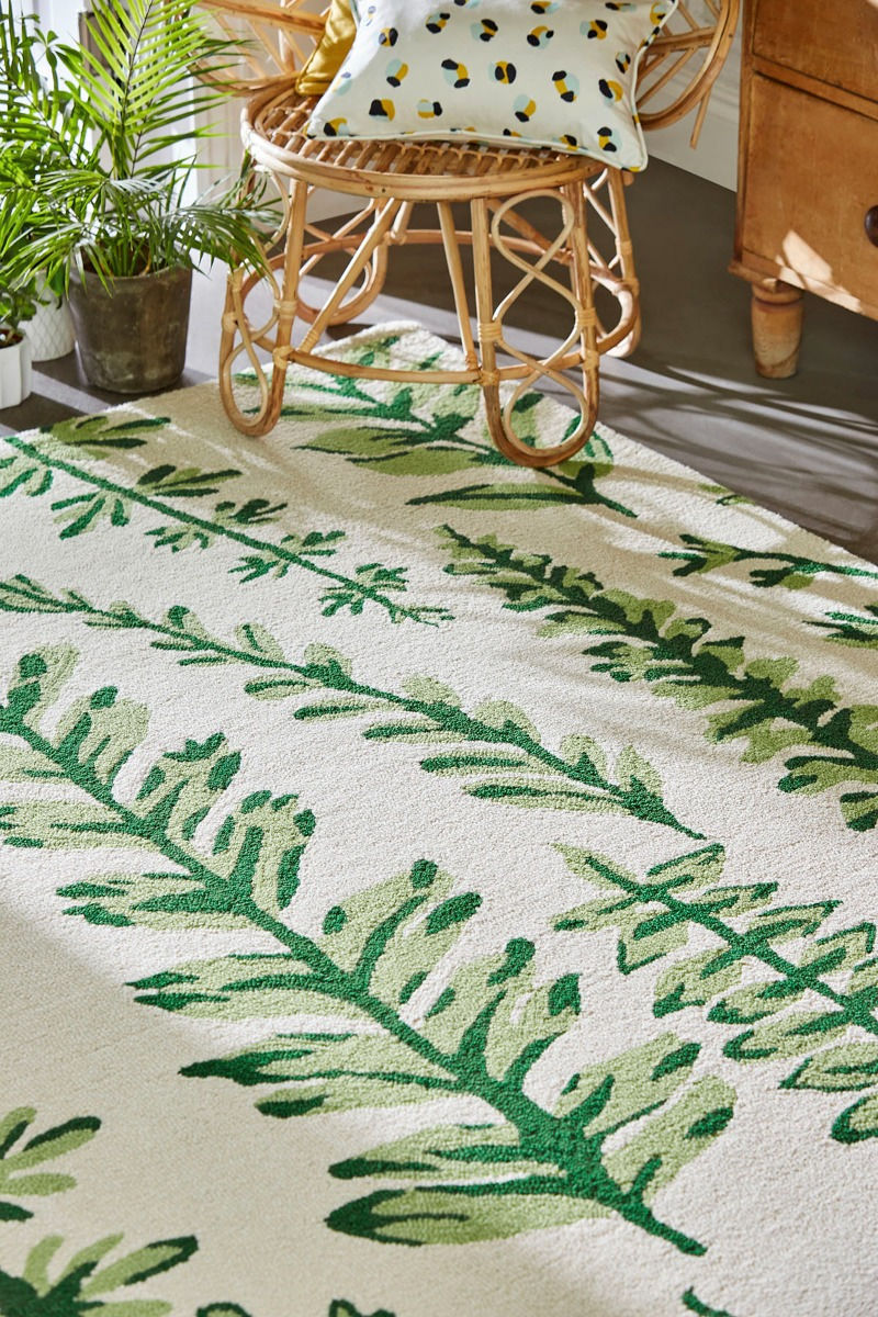 Ferns-Juniper Rug