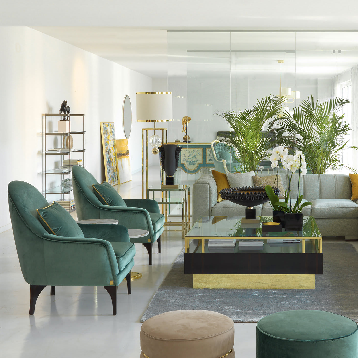 Colette Teal Armchair