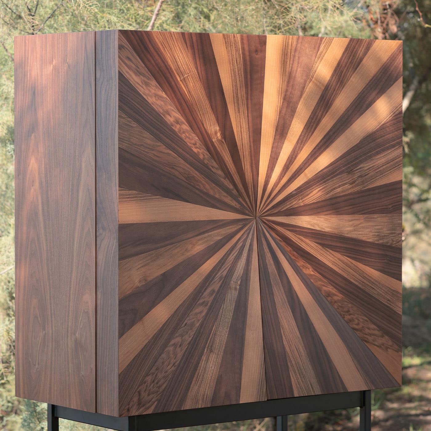 Veneered Wood Cabinet