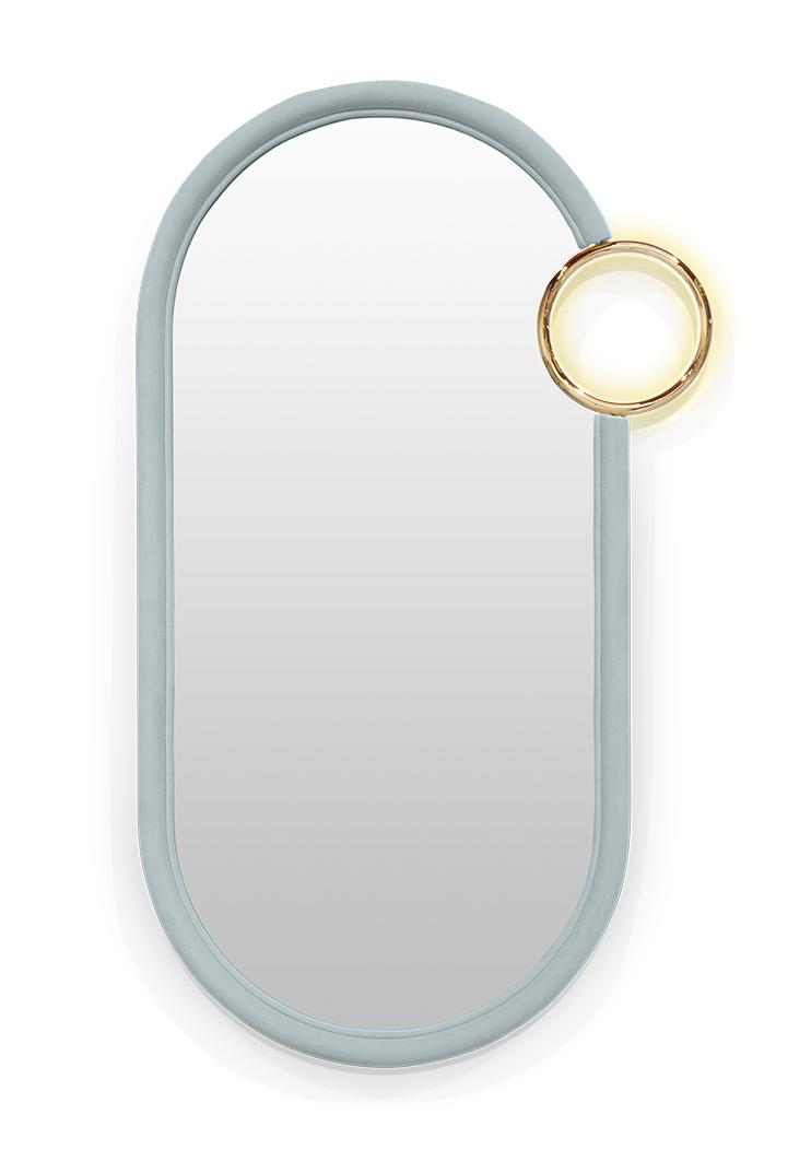 Sweet Swirl Petite Mirror