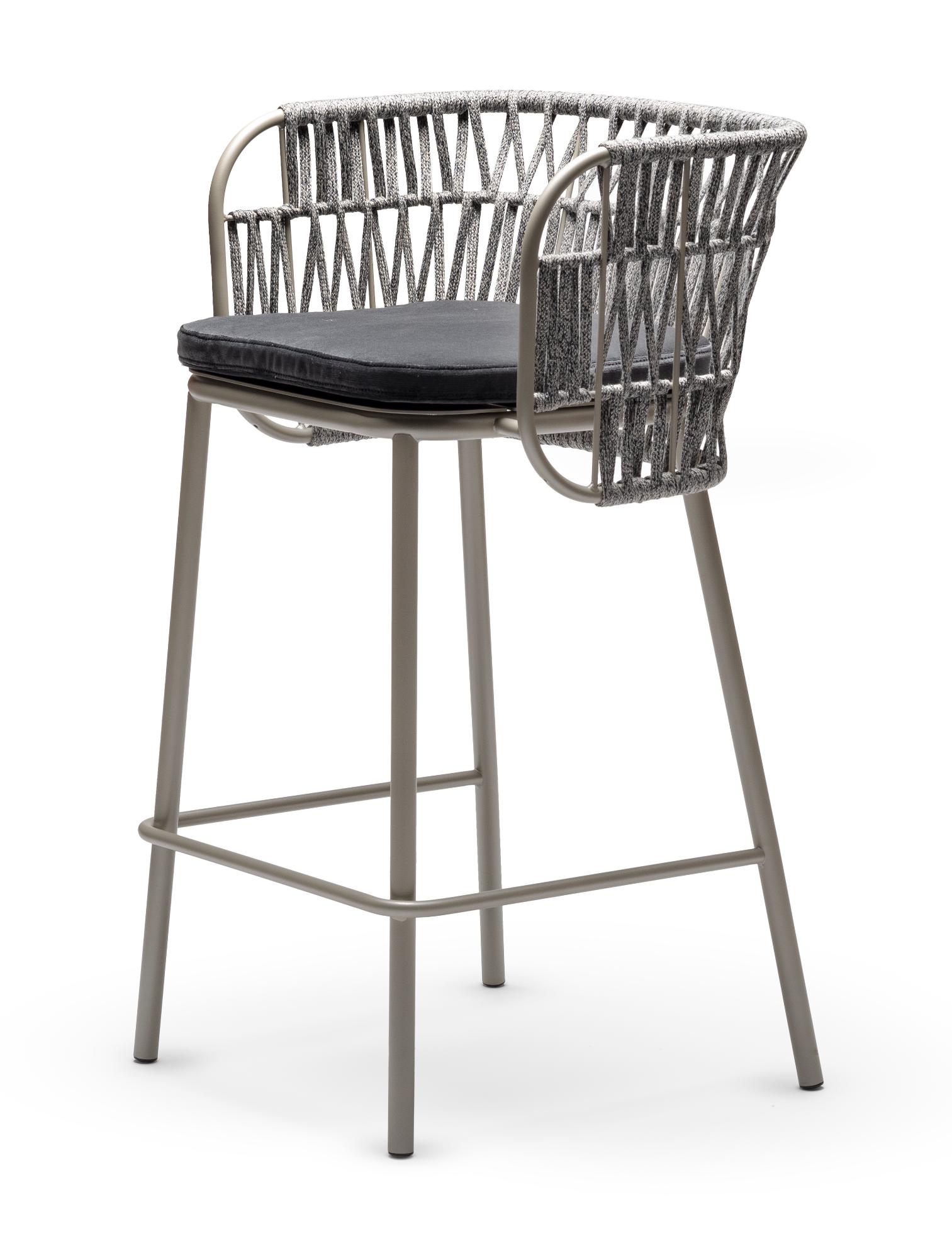 Jujube SG-Int Black / Sand Outdoor Bar Chair