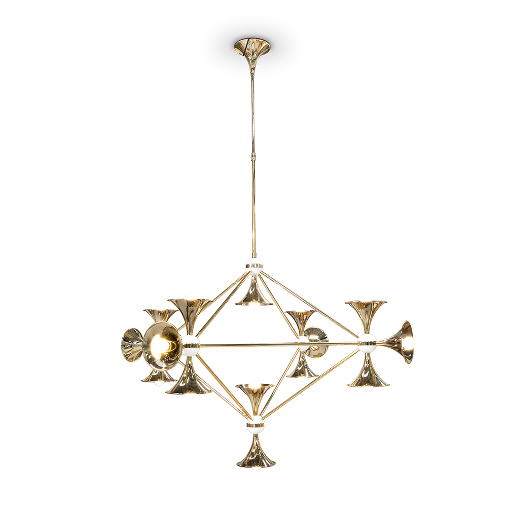 Maestro Diamond Suspension Lamp