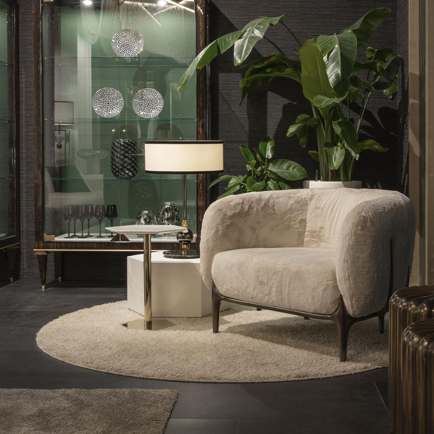 Decor Blanca Ivory Armchair