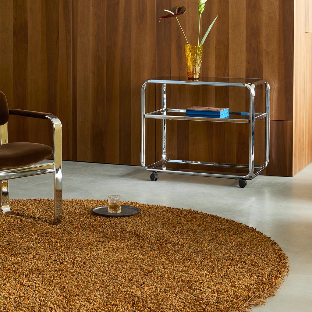 Tangerine Shag Rug