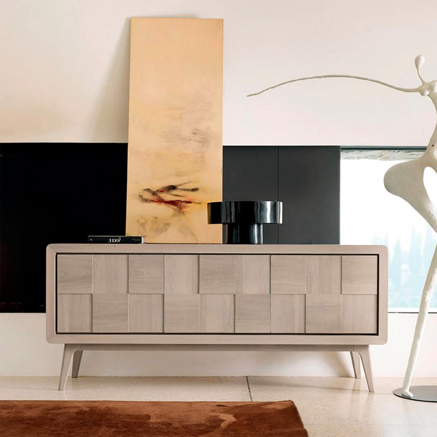 Artes Squared Beige Sideboard