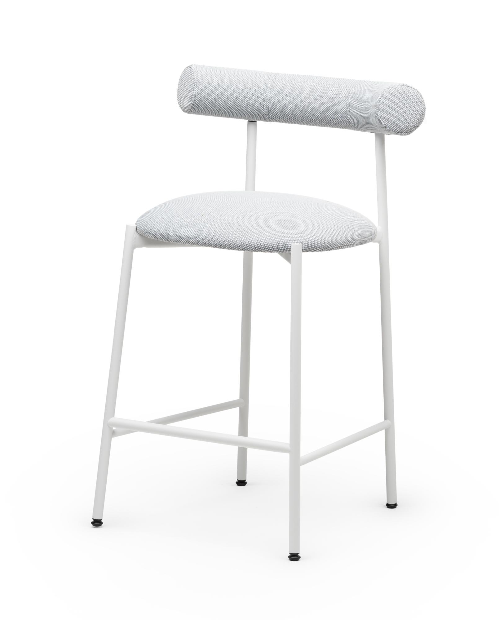 Pampa SG-65 White Bar Stool