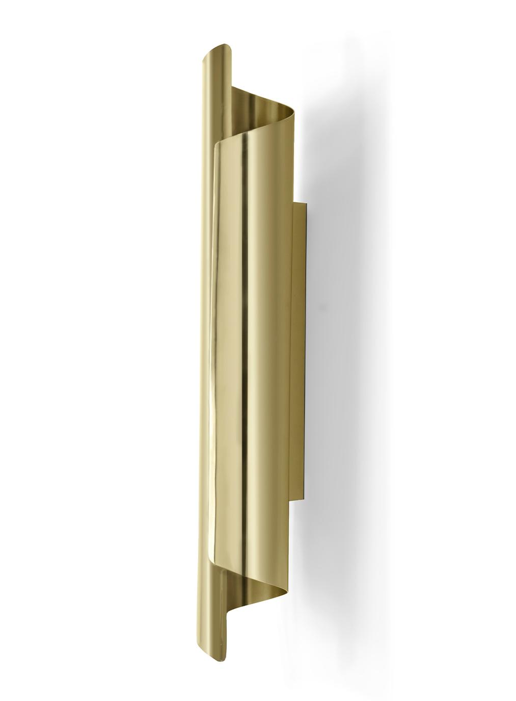 Aged Brass Wall Light