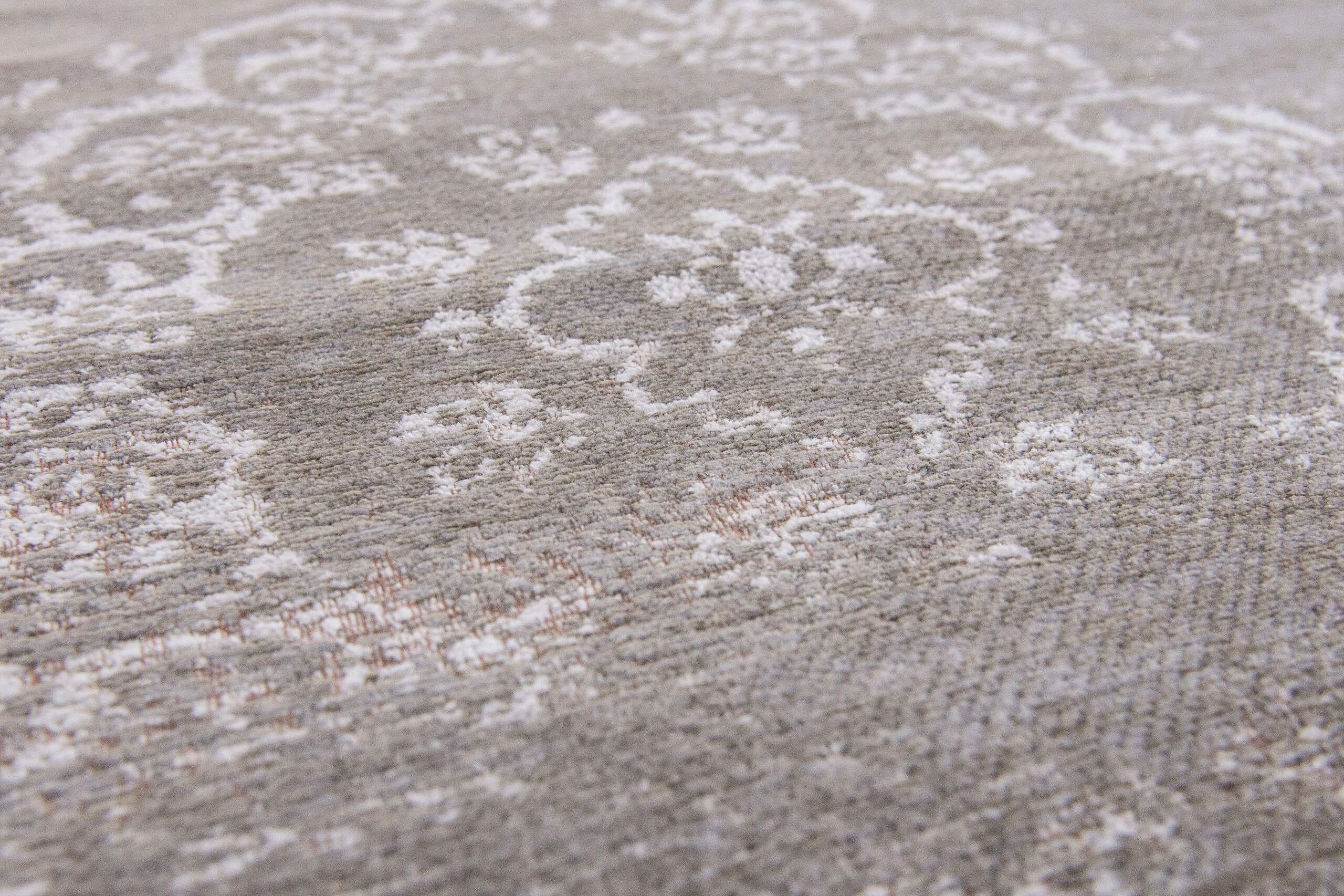 Medallion Grey Flatwoven Rug