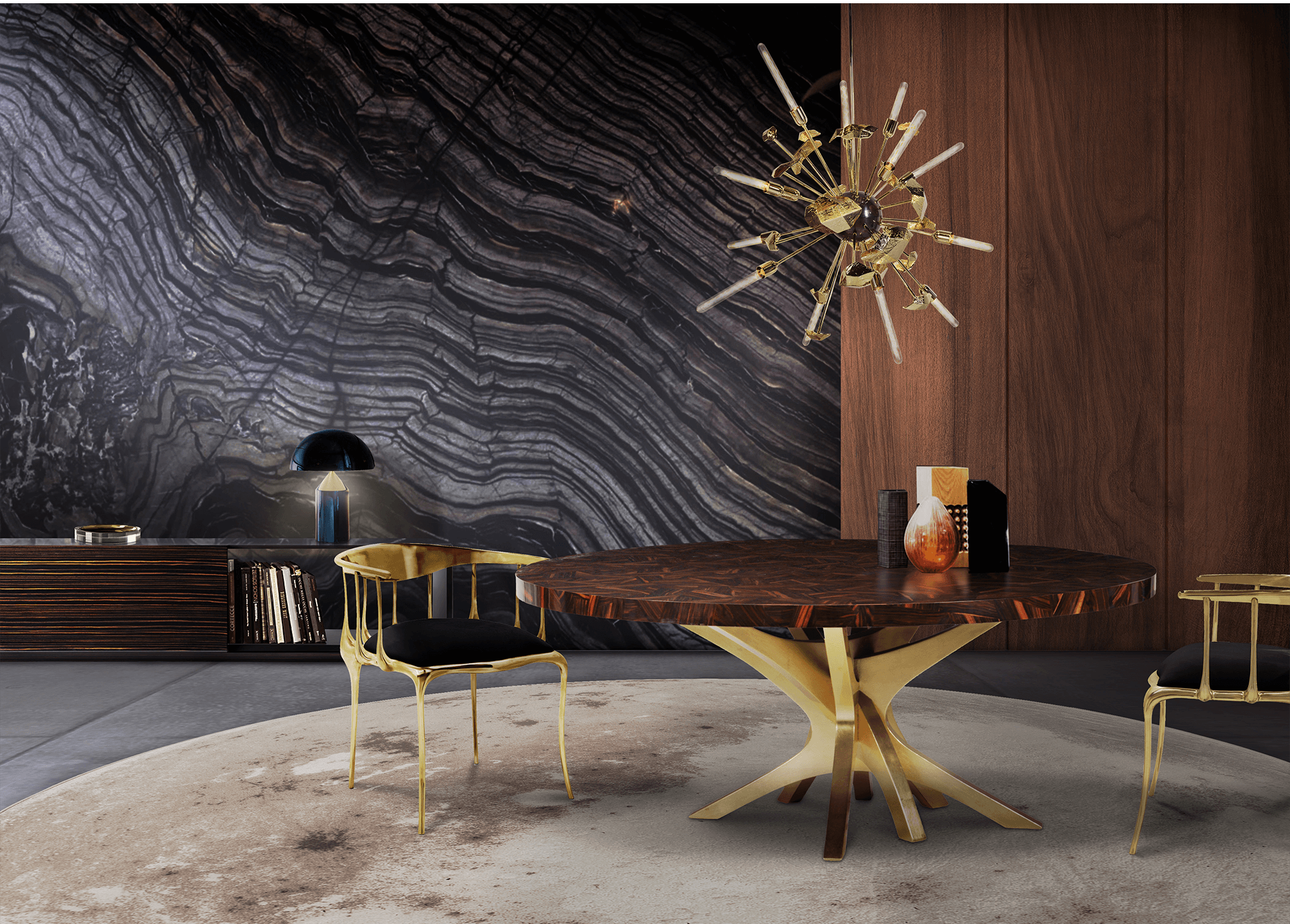 Patchwork Luxe Dining Table