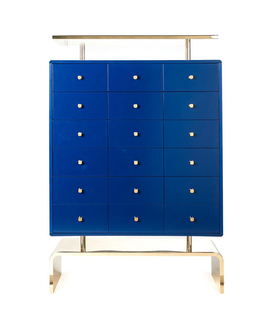 Royal Blue Cabinet