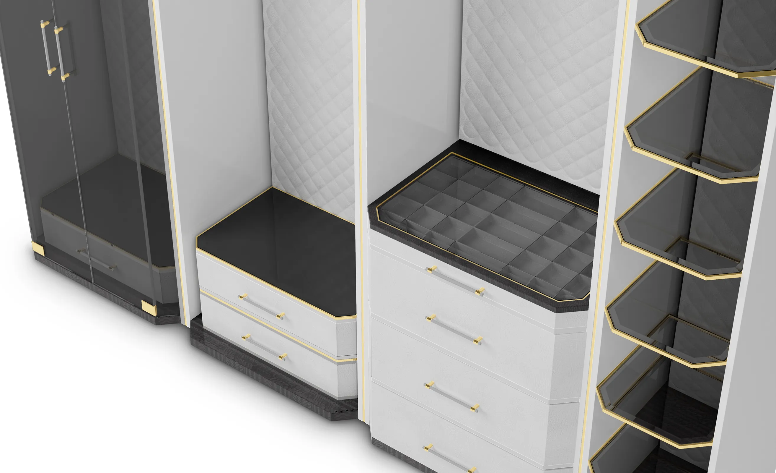 Cadence Grey Closet