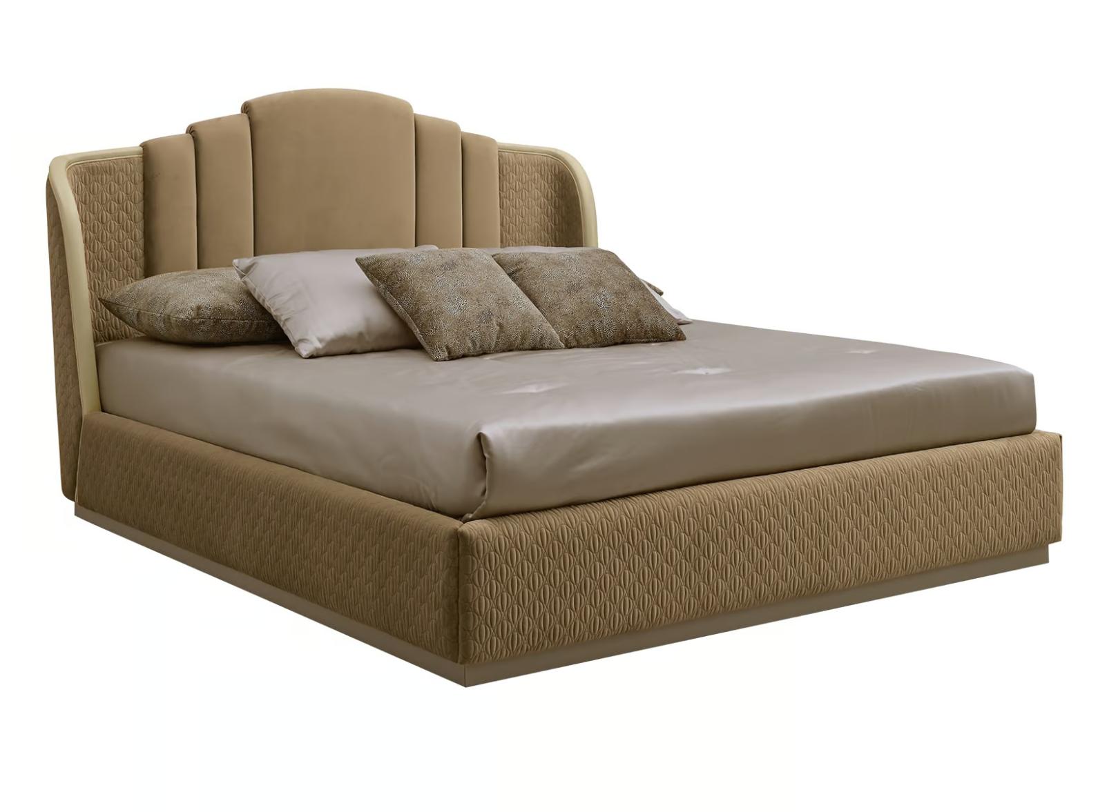 Beige Luxury Bed