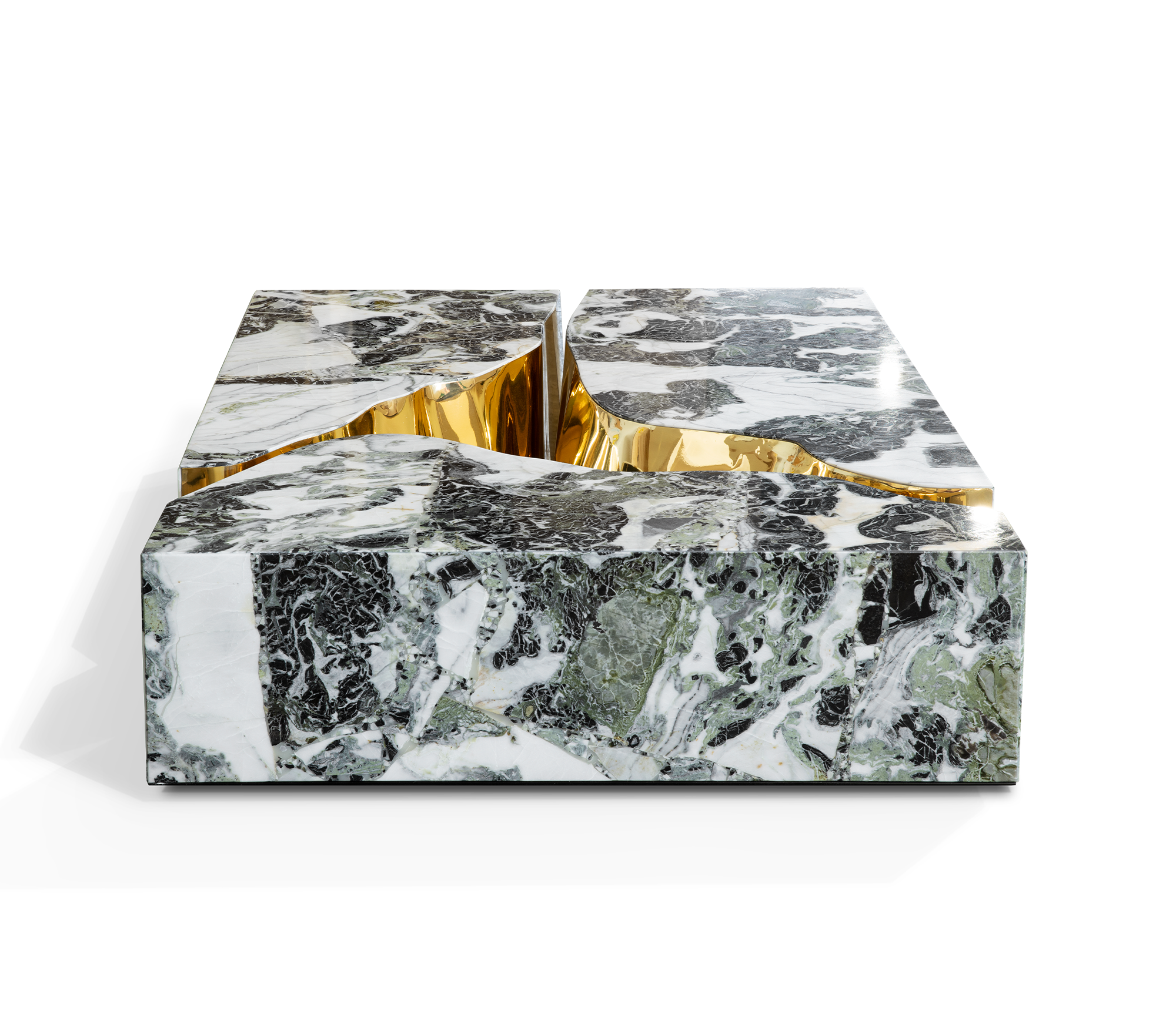 Fissure Marble Coffee Table