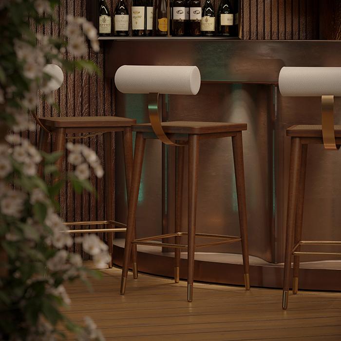 Troy Bar Stool