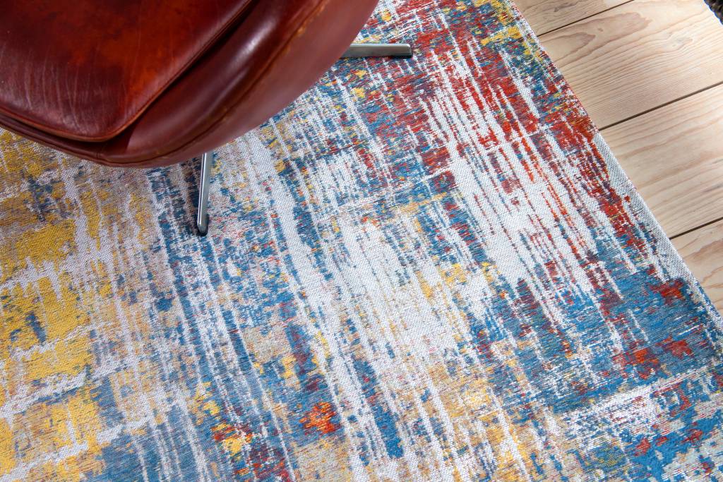 Abstract Multi Jacquard Rug