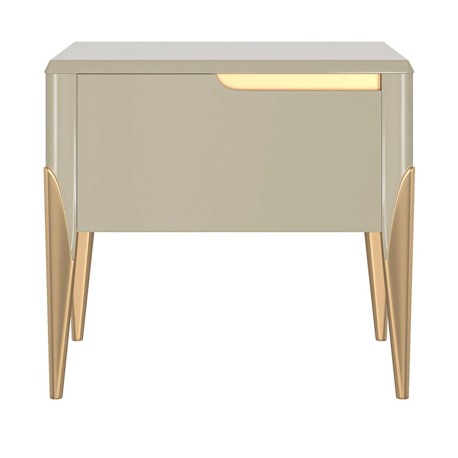 Zefiro Gold Nightstand