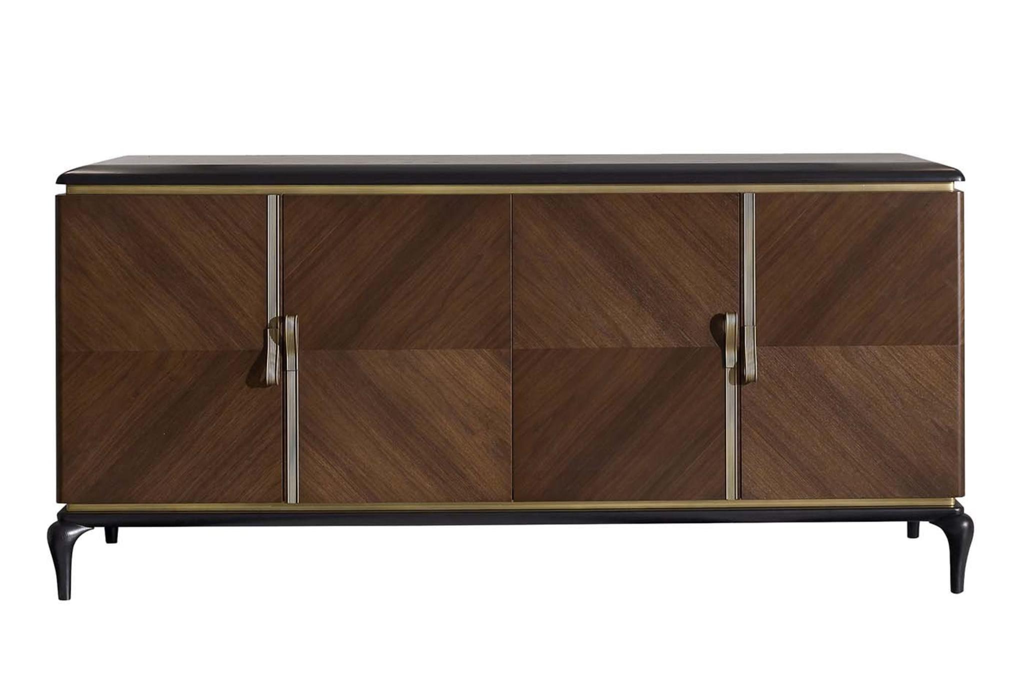 Dilan 4-Door Sideboard | Configuration: With Mirror