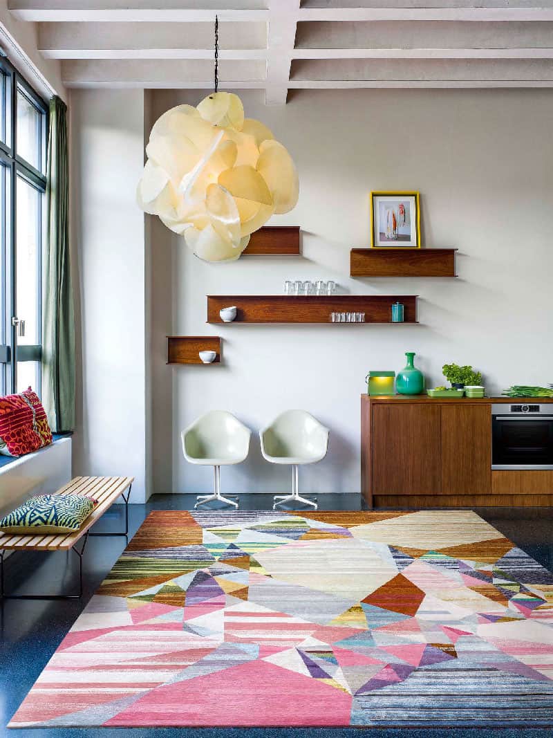 Heart Hand Knotted Rug