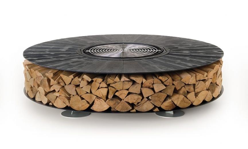 Zero Black Outdoor Fire Pit