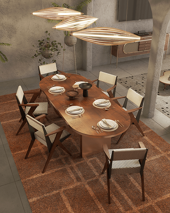Enzo Kitchen &amp; Dining Table - 6