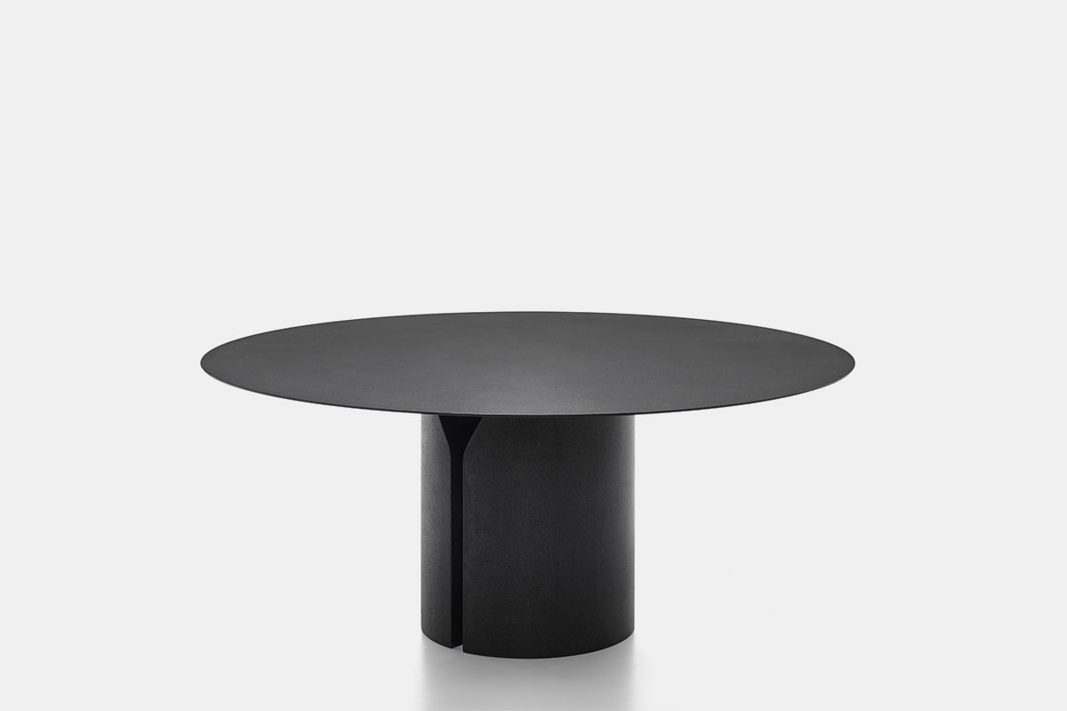 NVL Premium Italian Table ☞ Structure: Reconstructed Stone Yellow Onyx X133 ☞ Top: Reconstructed Stone Yellow Onyx X133