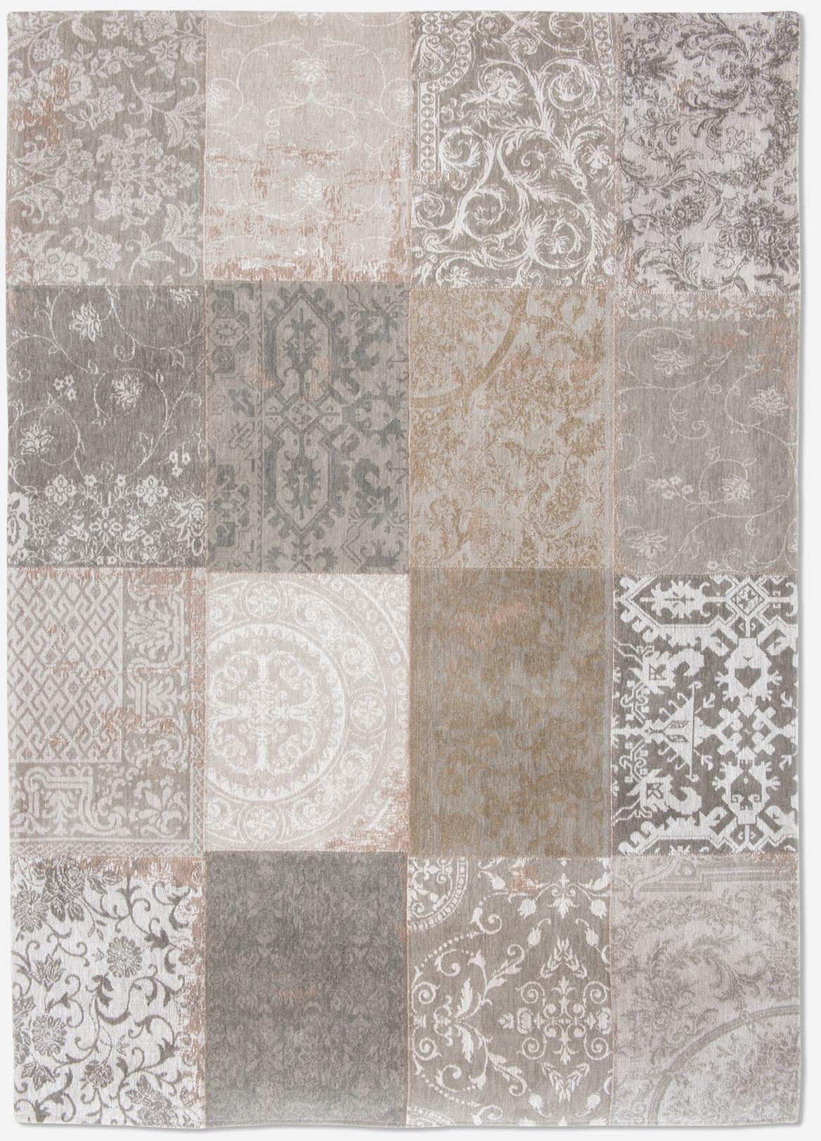 Patchwork Beige Multi Flatwoven Rug