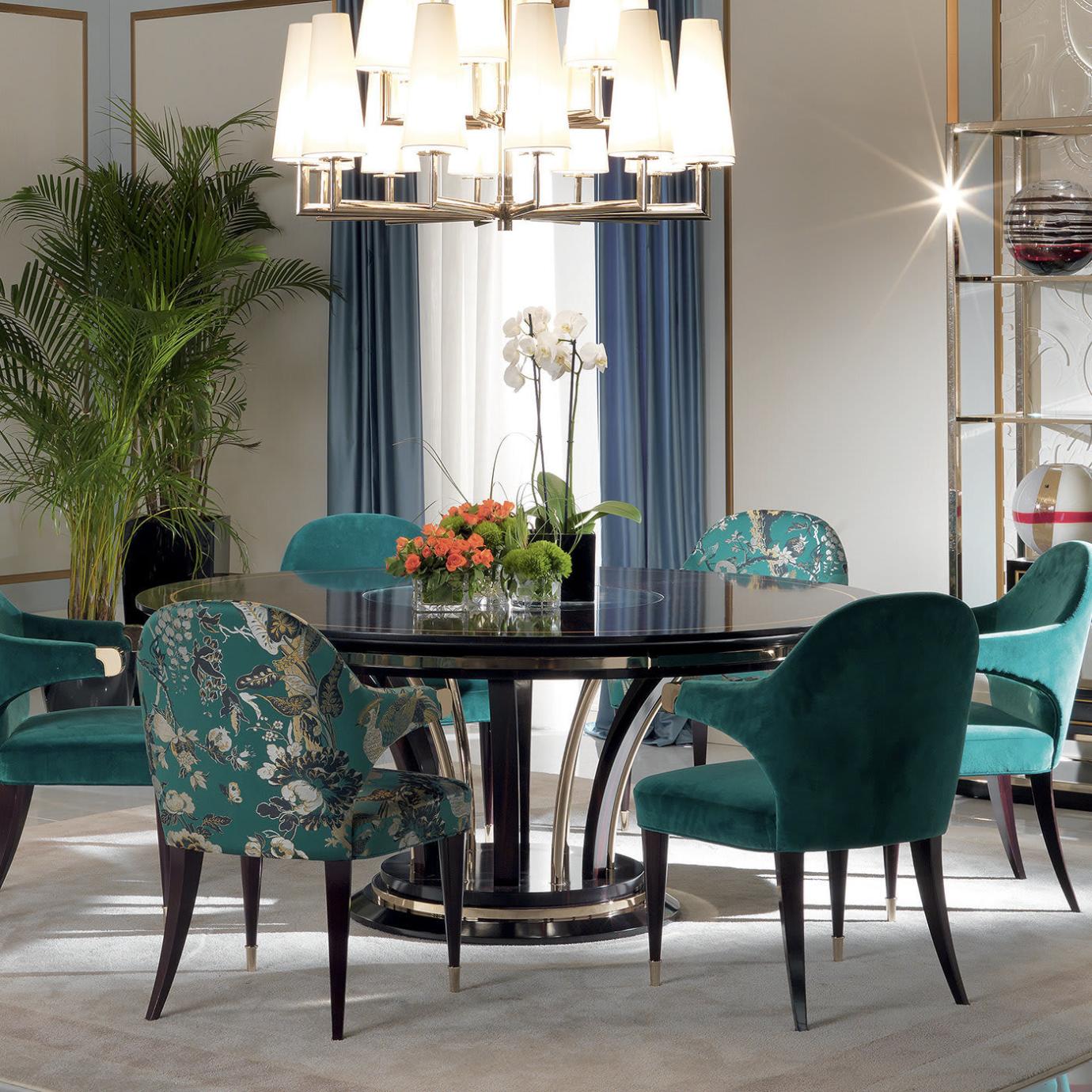Dark Green Dining Chair