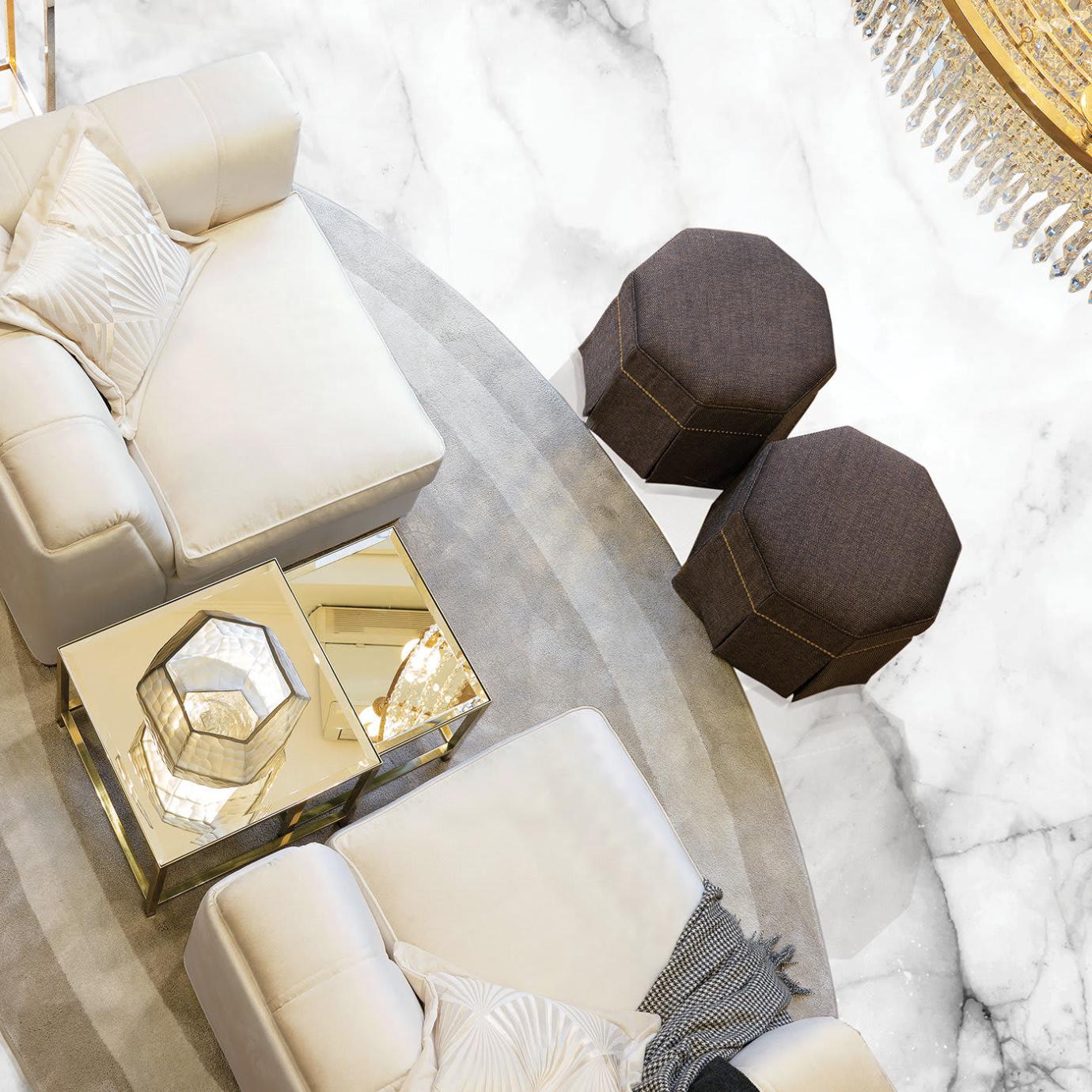 Picasso Dark Pouf