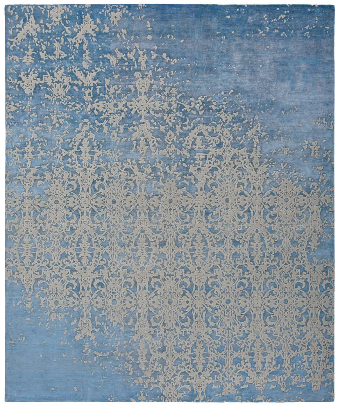 Milano Blue Hand-Knotted Rug