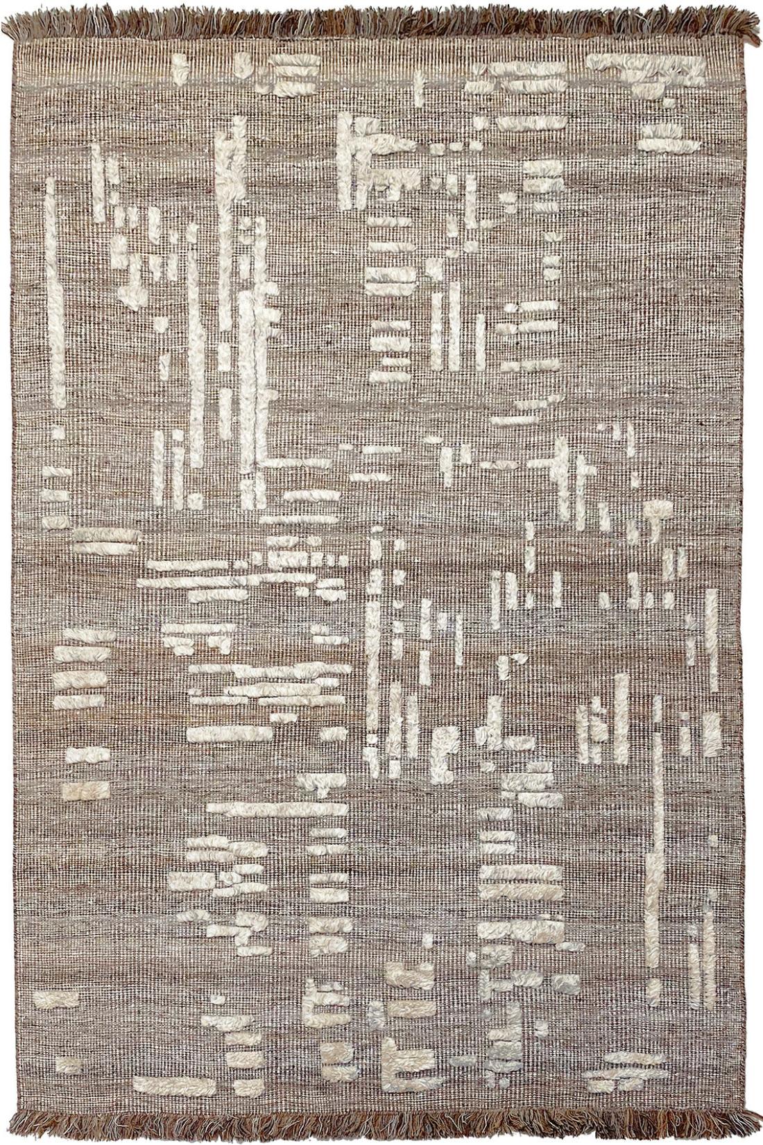 Flatwoven Beige Rug