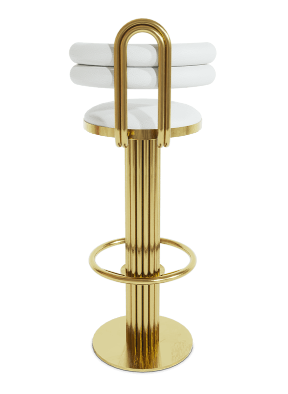 Keira Demilune Bar Stool