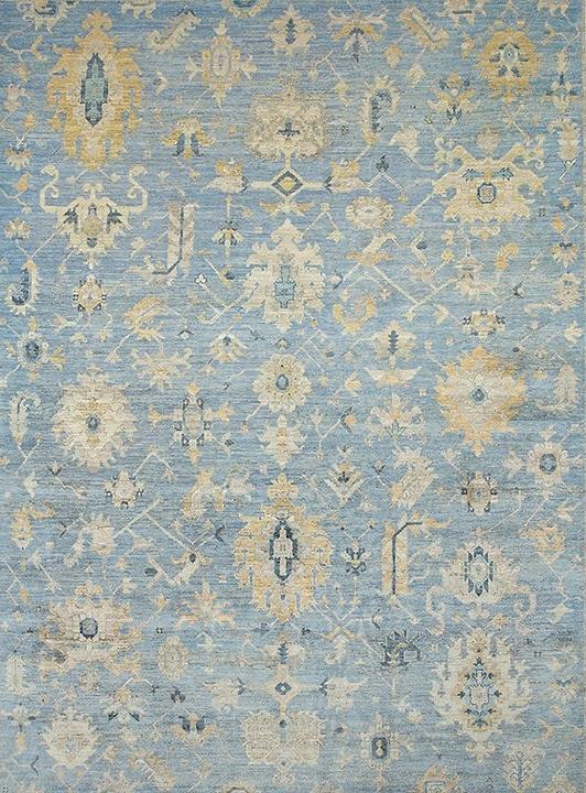 Heriz Hand Knotted Wool Rug