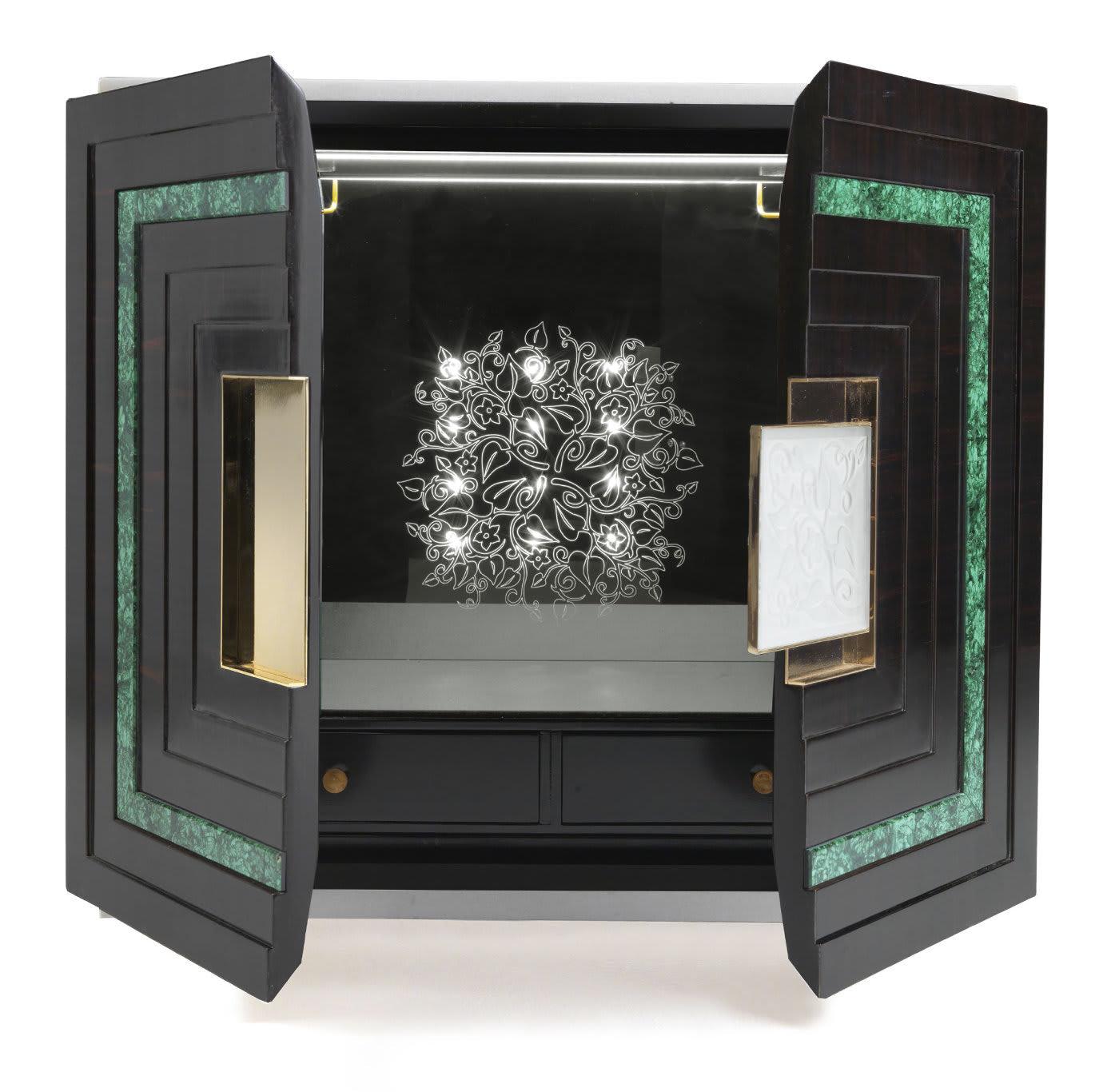 Black Bar Cabinet