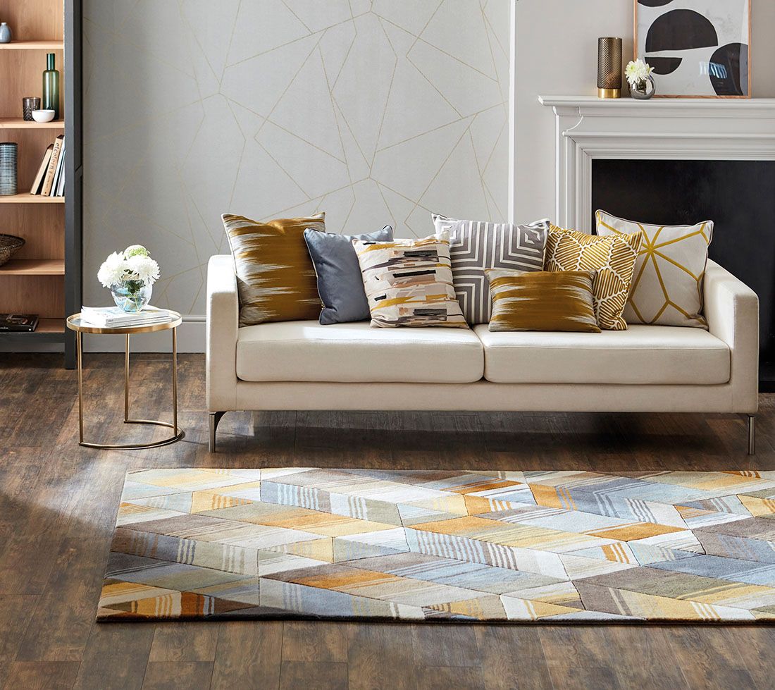 Geometric Wool Rug