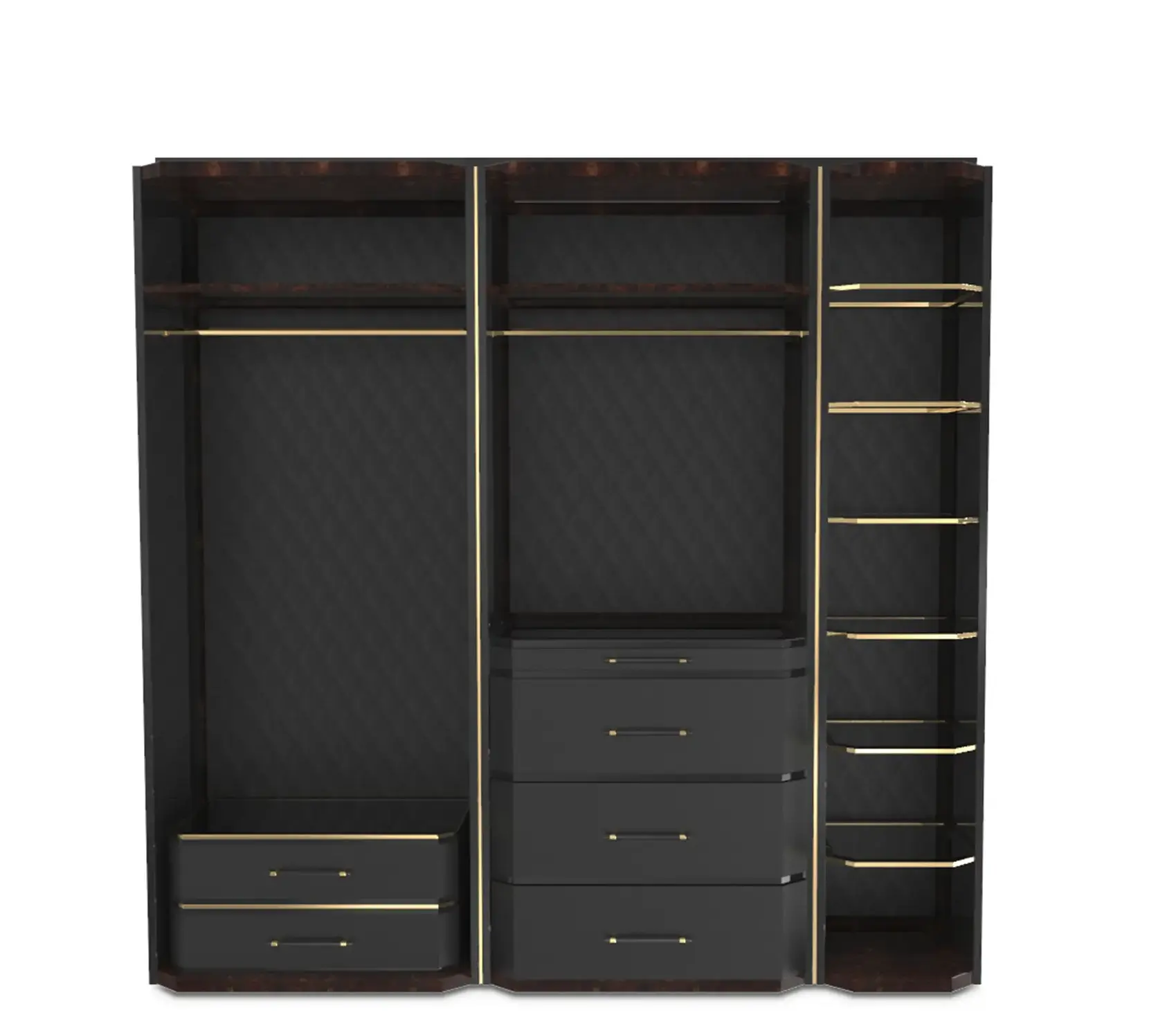 Cadence Black Closet