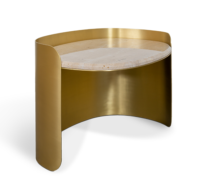 Franklin Scott Oval Side Table