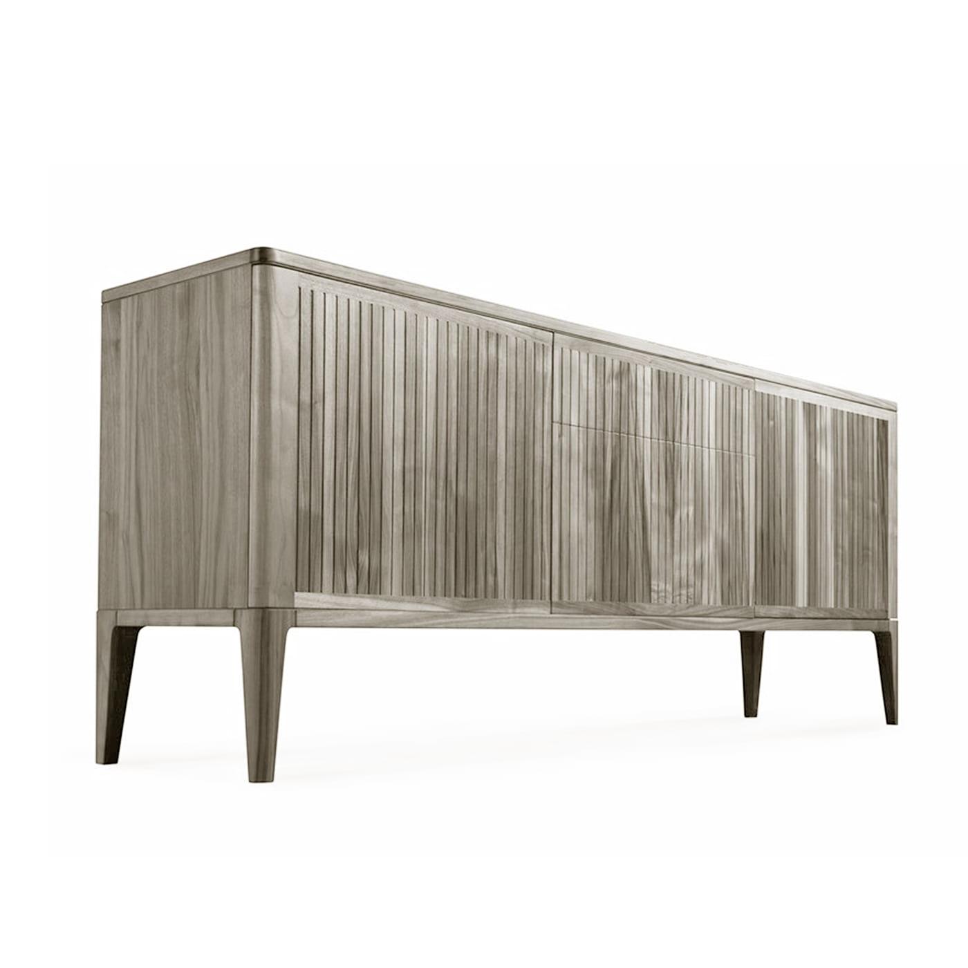 Eleva 3-Doors Grey Sideboard