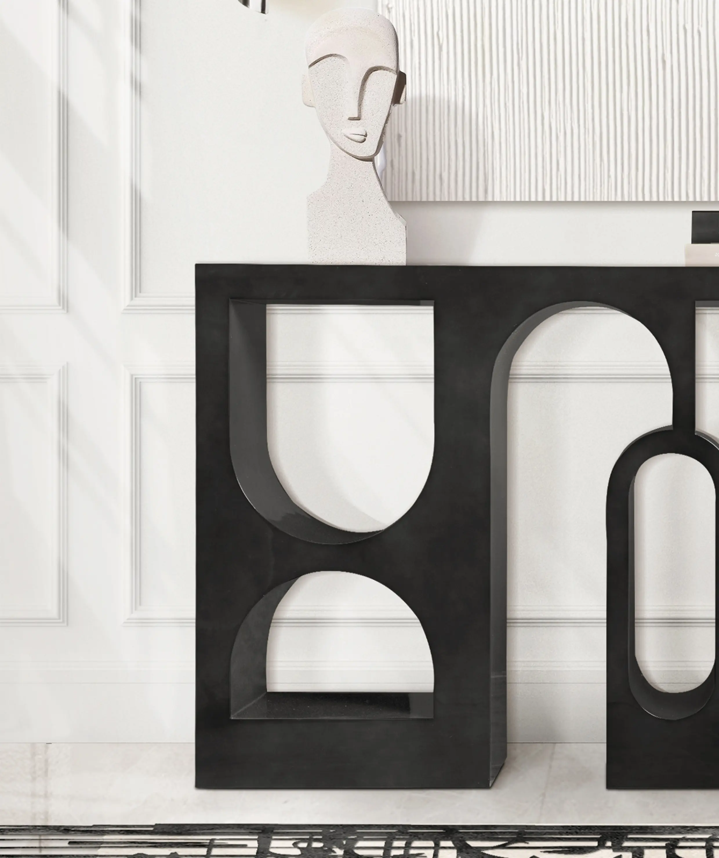 Glossy Black Premium Console