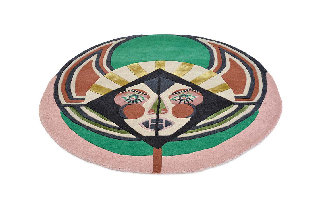 Zodiac Virgo Circle Rug